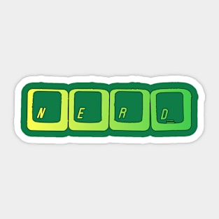 Nerd Funny Quote Sticker